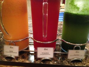 colourful juices